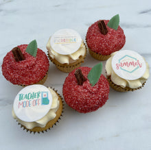 Load image into Gallery viewer, End of School Teacher Gift Cupcakes