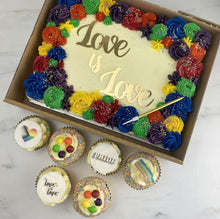 Load image into Gallery viewer, Pride &quot;Love is Love&quot; Cake