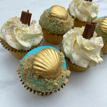 Load image into Gallery viewer, Summer Seaside Cupcakes (Flavour of the Month)