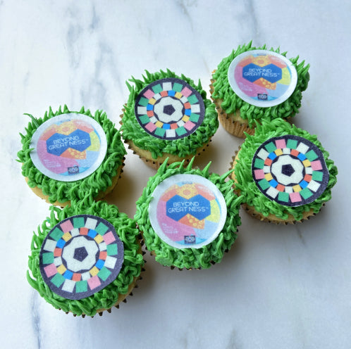 Women's World Cup Cupcakes