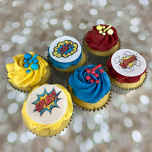 Load image into Gallery viewer, Superhero Cupcakes